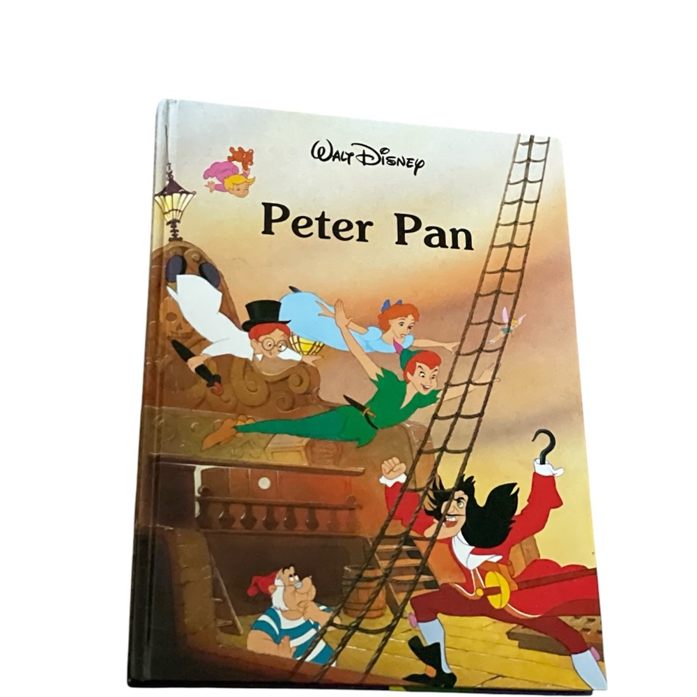 Walt Disney Peter Pan Children Hardcover Book
